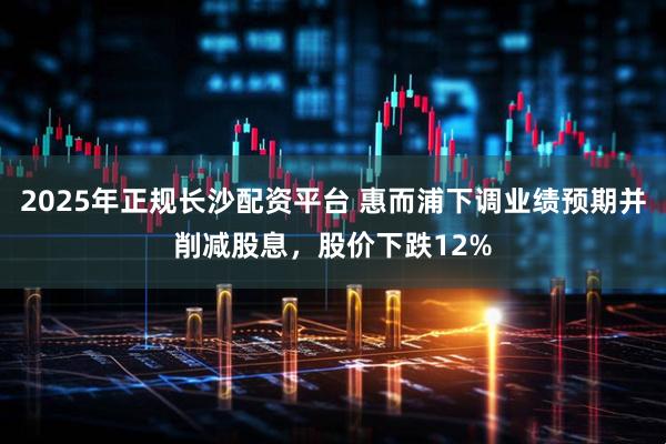 2025年正规长沙配资平台 惠而浦下调业绩预期并削减股息，股价下跌12%